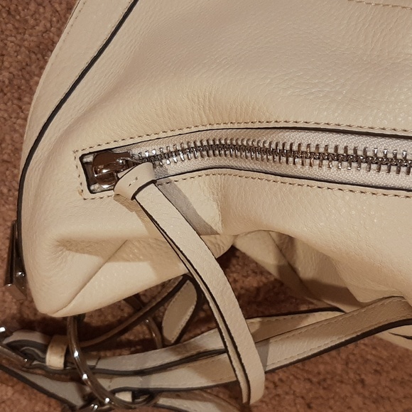 Vince Camuto White and Silver Shoulder Bag/Backpack - Picture 2 of 15
